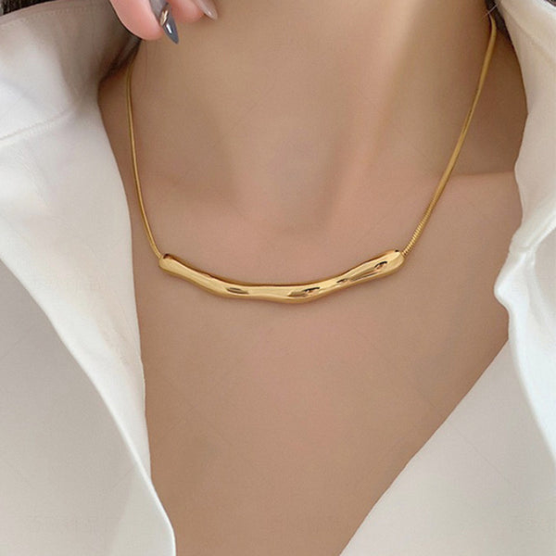 Minimal Bar Anti-Tarnish Chain