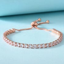 Rose Luxe Anti-Tarnish Tennis Bracelet